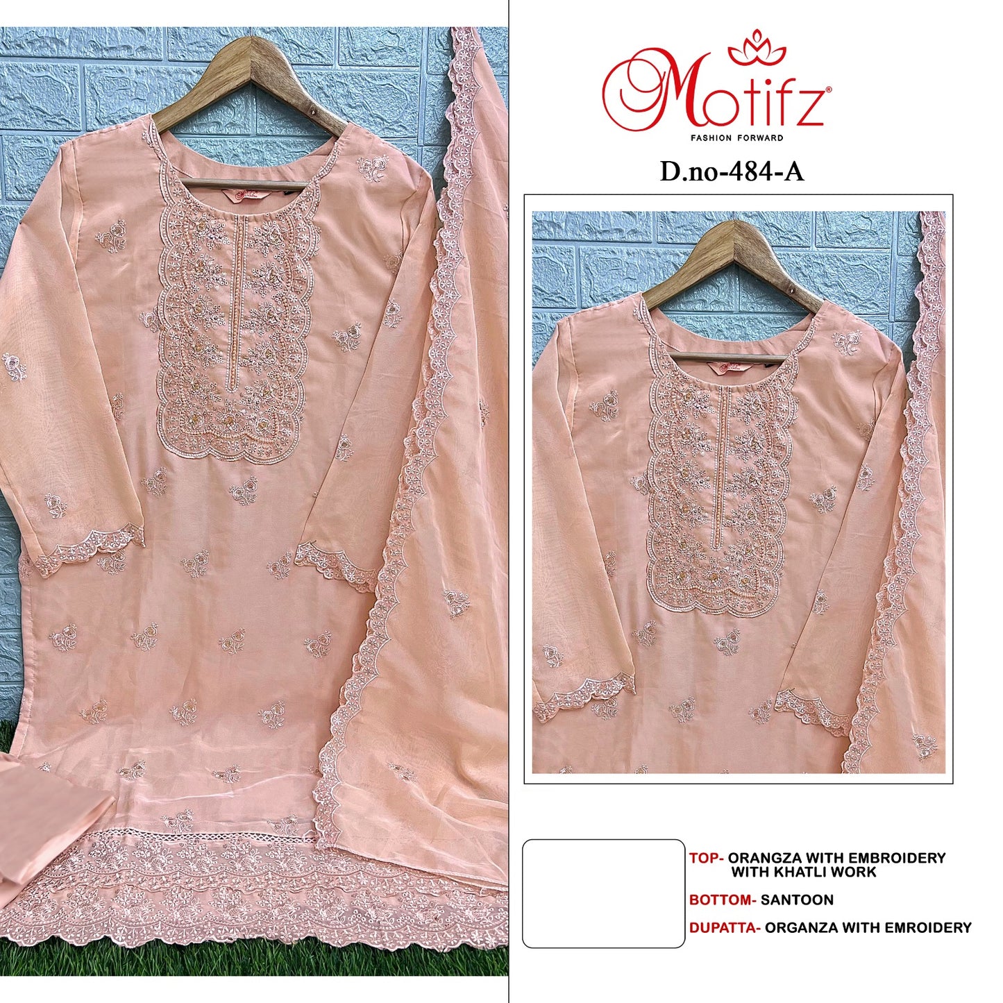 484A Motifz Pakistani Salwar Suits