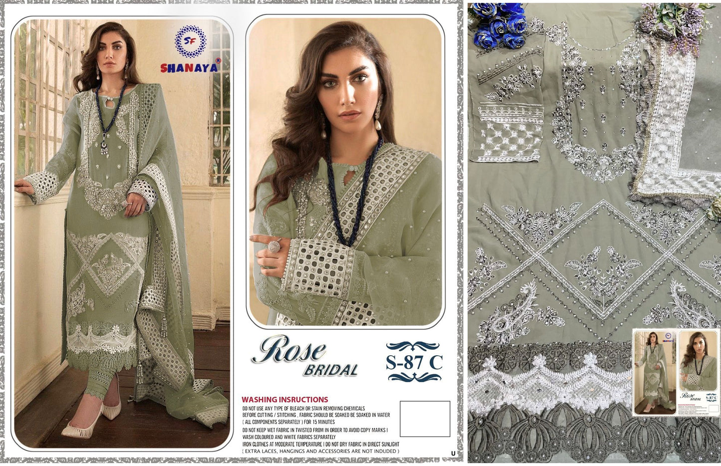 87C Shanaya Fashion Pakistani Salwar Suits