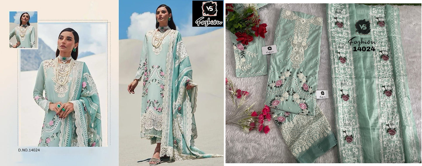 14024 Vs Fashion Pakistani Salwar Suits