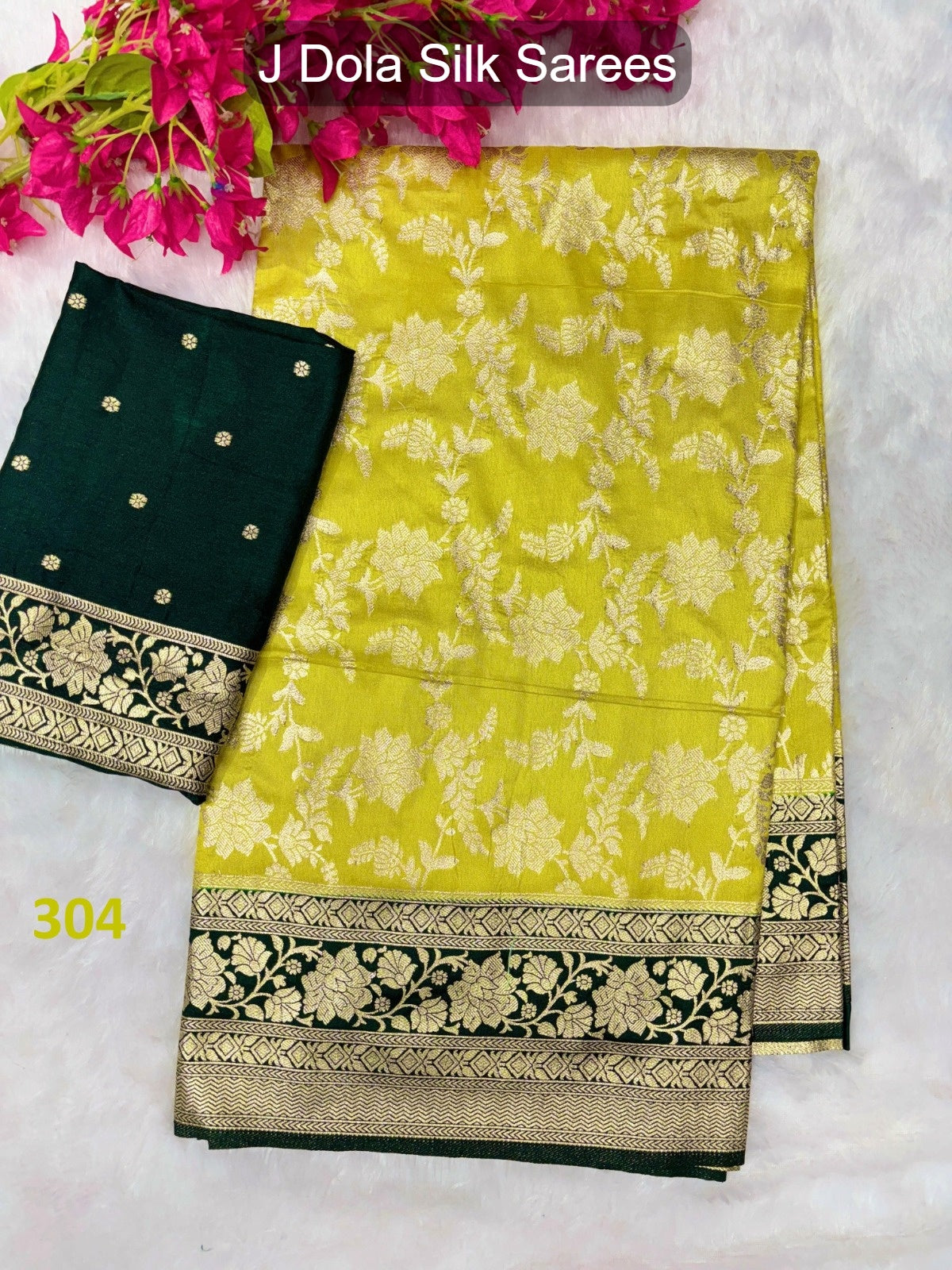 304 J Dola Silk Sarees