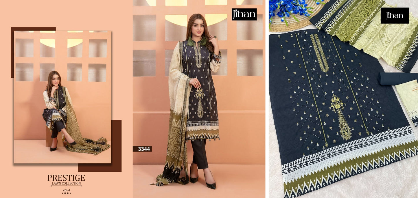 3344 Jihan Pakistani Salwar Suits