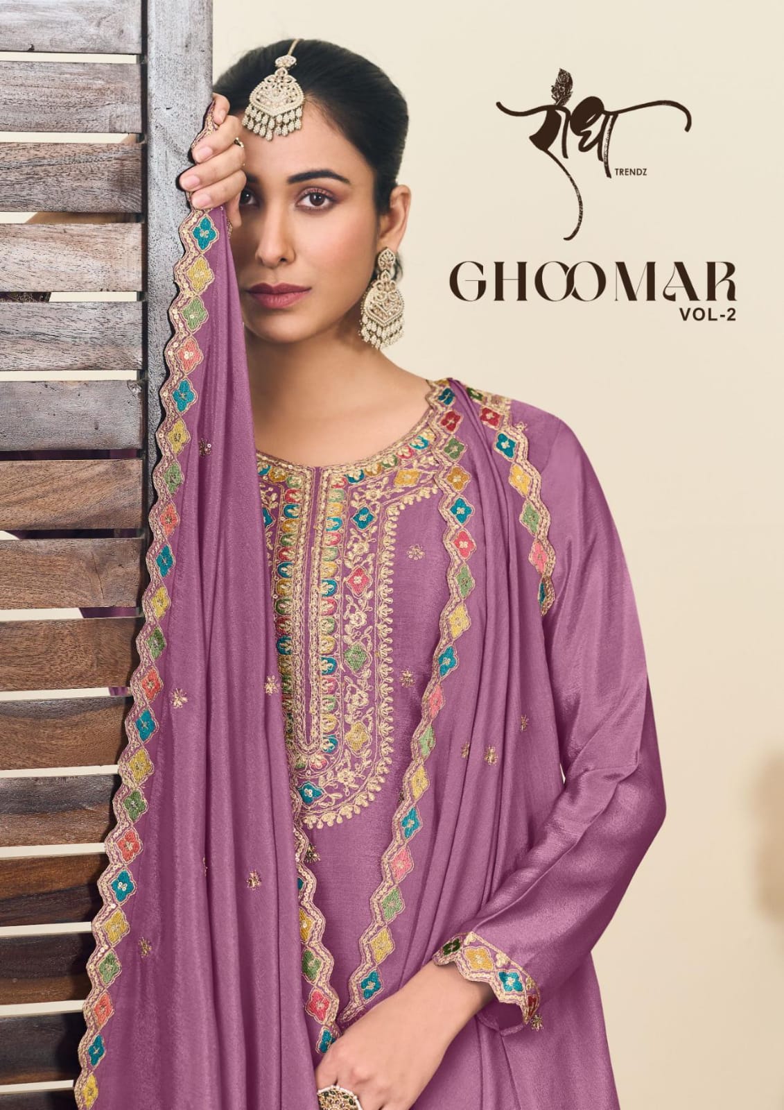3073 Ghoomar Vol 2 Radha Trendz Premium Chinon Readymade Suits