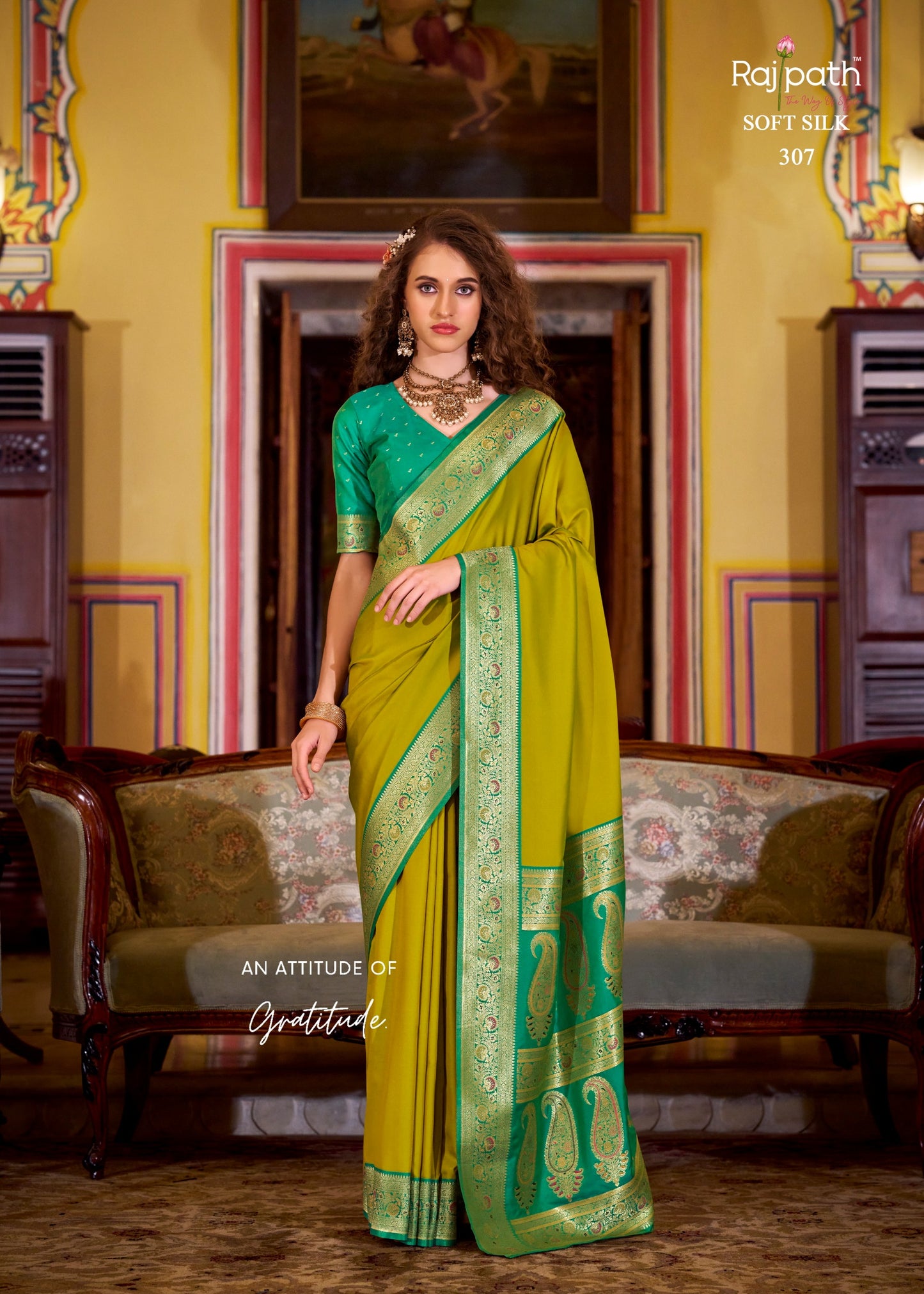 307 Legender Rajpath Soft Silk Sarees