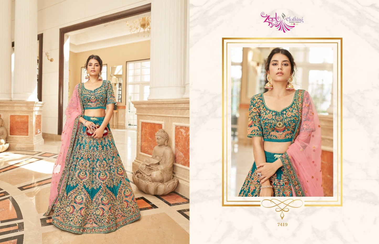 7419 Cultural Vol 2 Zeel Lehenga Choli