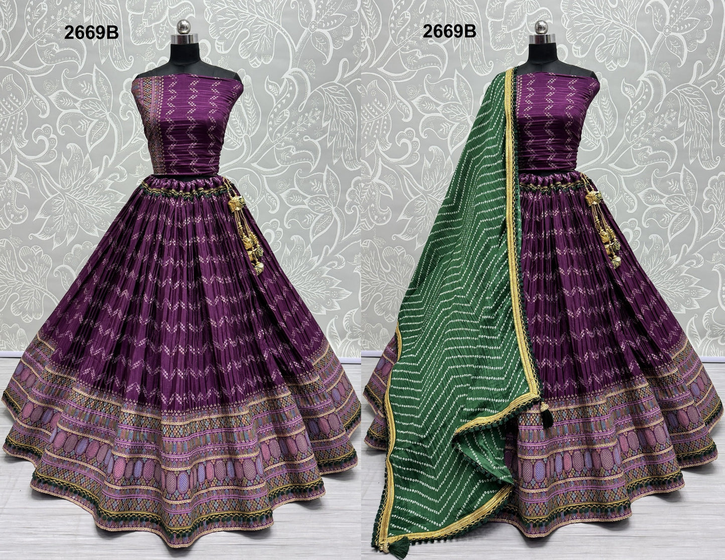 2669B Anjani Art Lehenga Choli