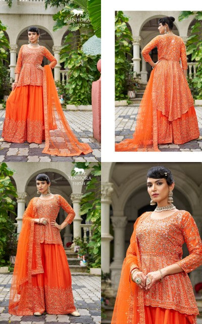 3107-B Senhora Chinon Readymade Suits