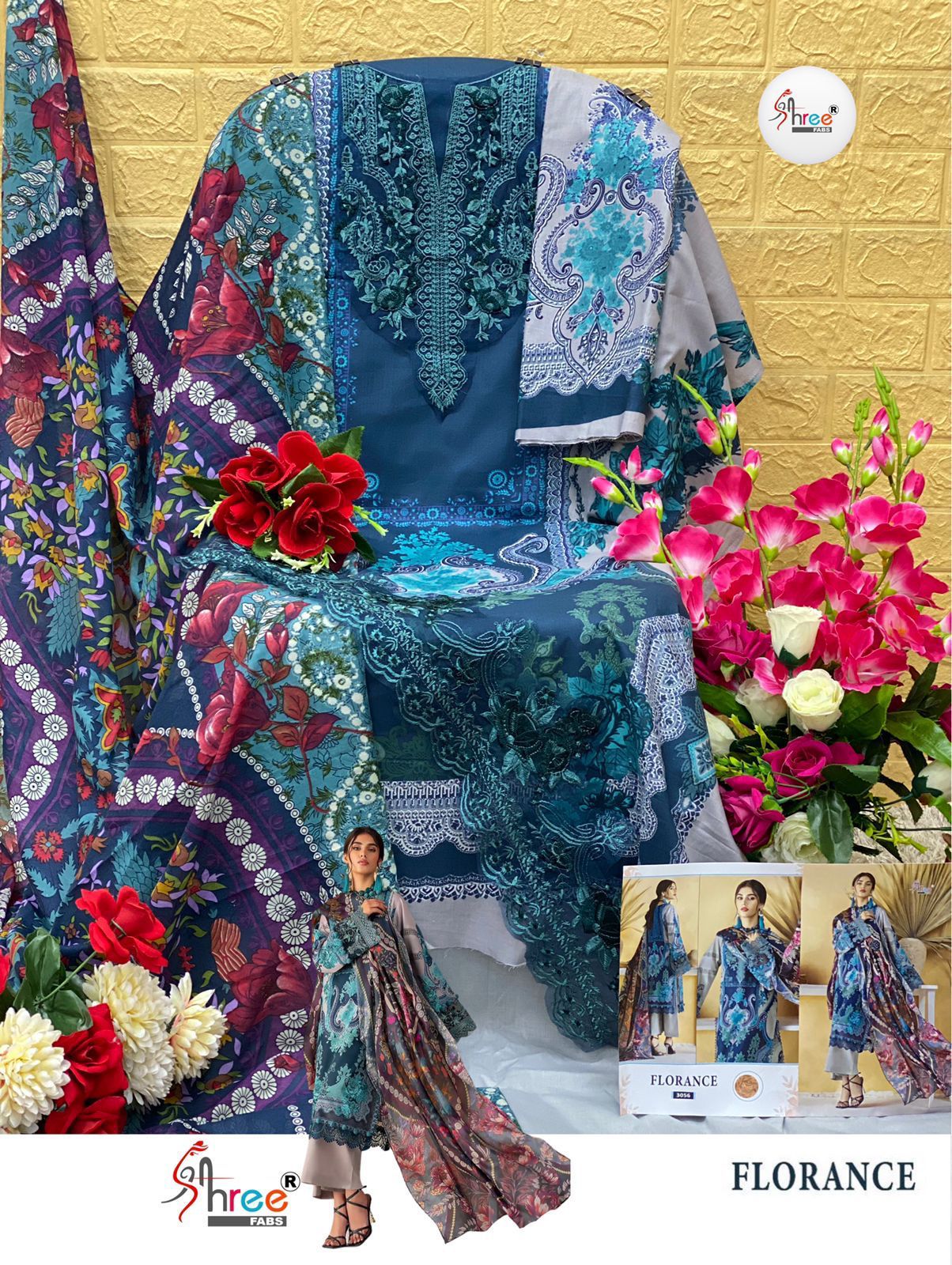 3056-Florance Shree Fabs Pakistani Salwar Suits