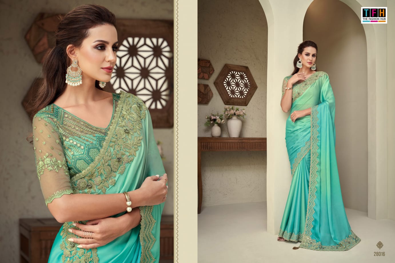 28016 Silver Screen Vol 18 Tfh Sarees