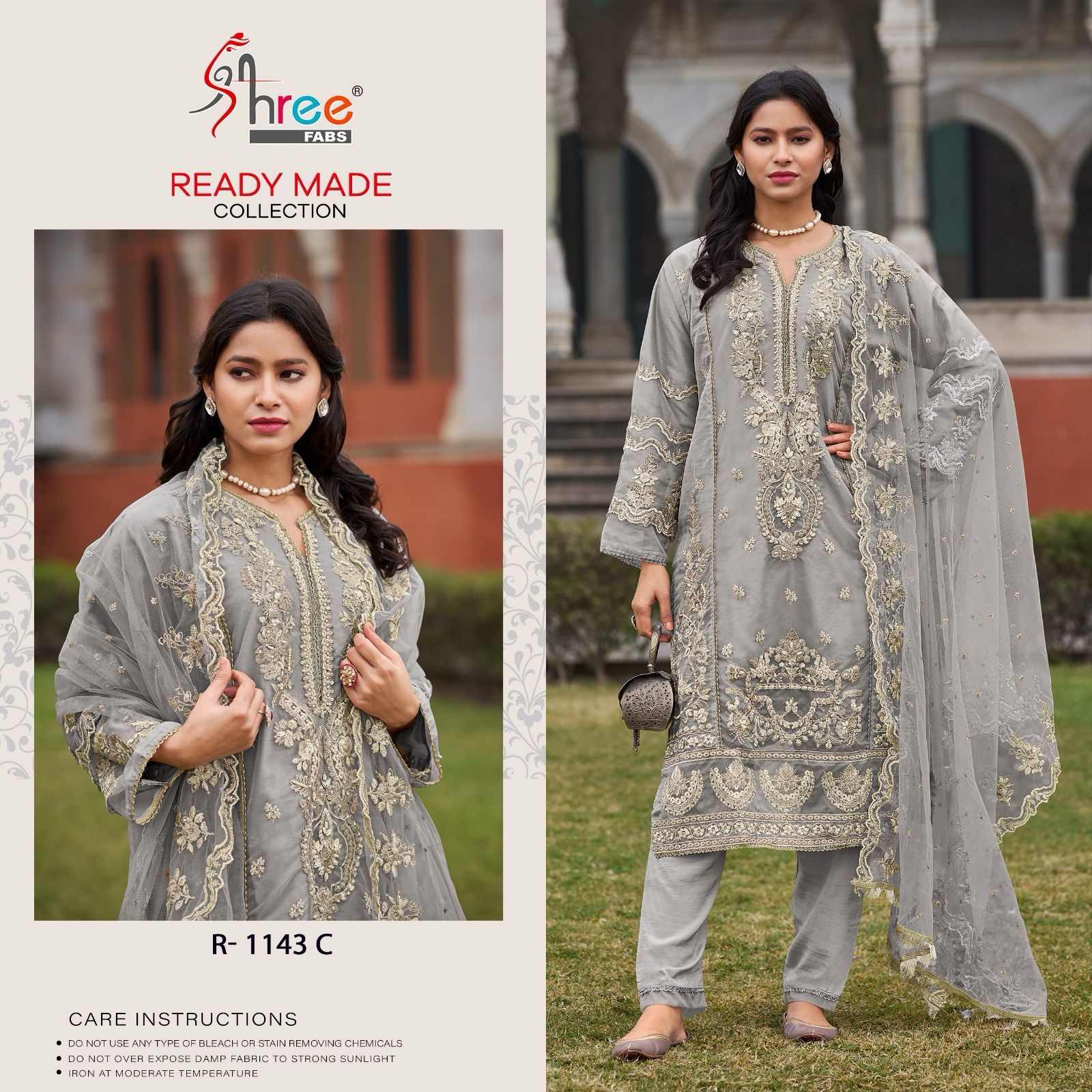 1143C Shree Fabs Pakistani Readymade Suits