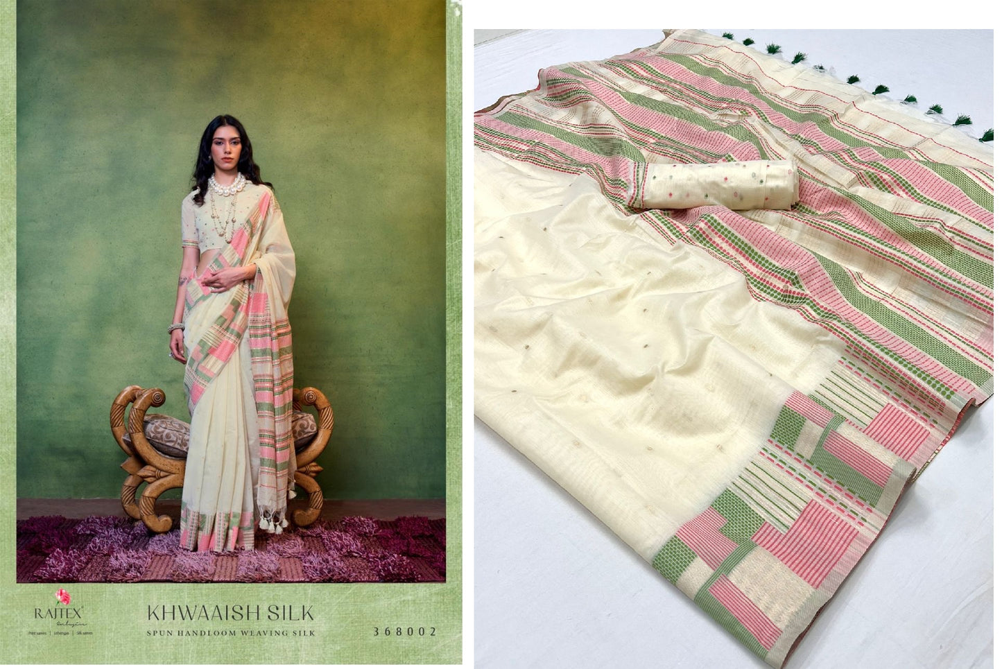 368002 Khwaaish Rajtex Sarees