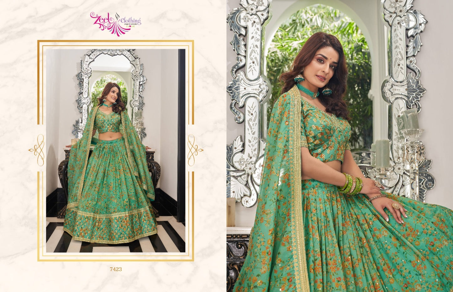 7423 Cultural Vol 2 Zeel Lehenga Choli
