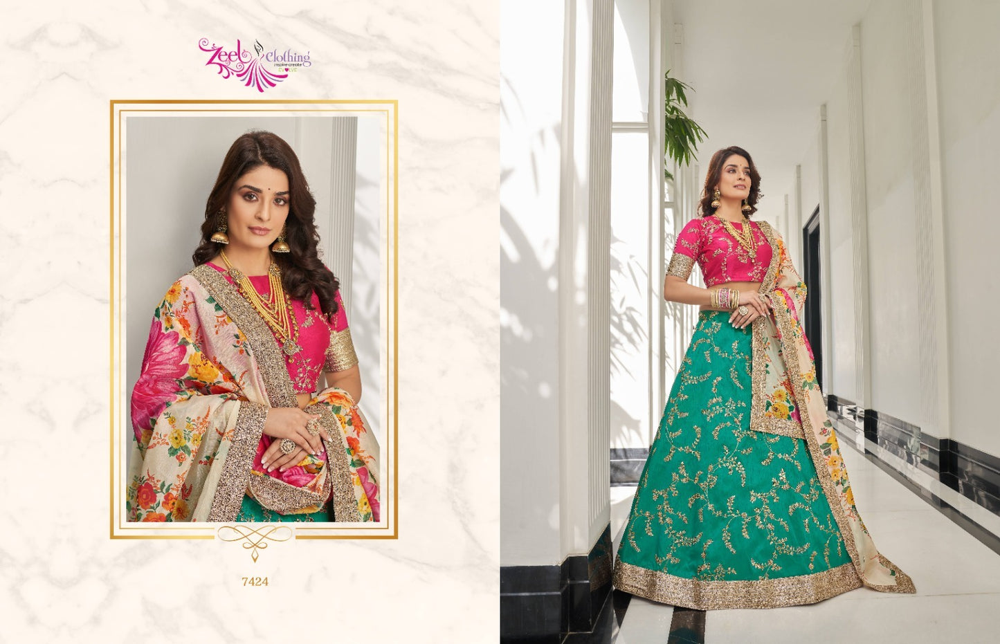7424 Cultural Vol 2 Zeel Lehenga Choli