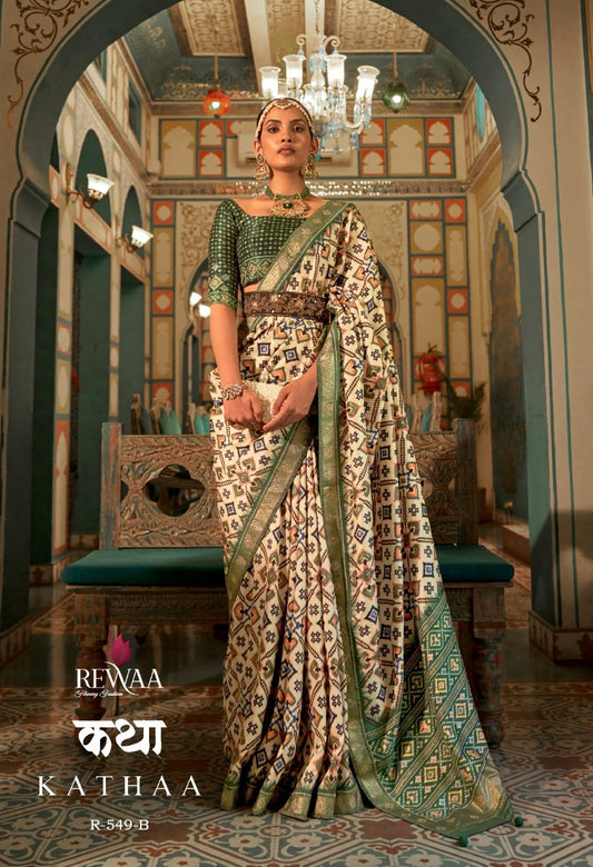 R-549-B Kathaa Rewaa Sarees