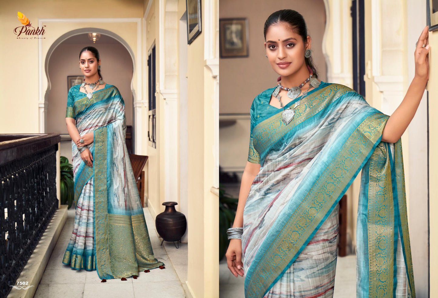 7502 Mahak Pankh Sarees