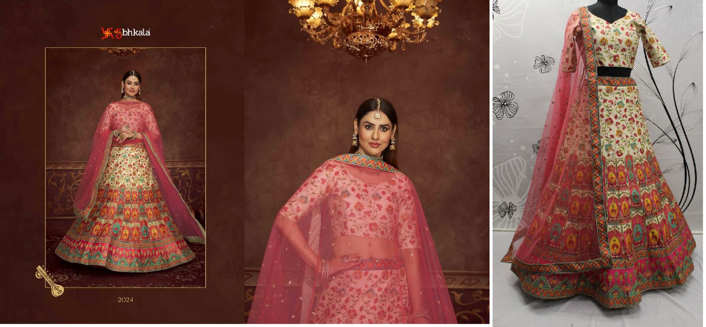 2024 Veena Vol 1 Shubhkala Lehenga Choli