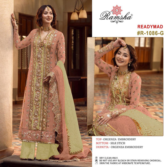 1086G Ramsha Pakistani Readymade Suits