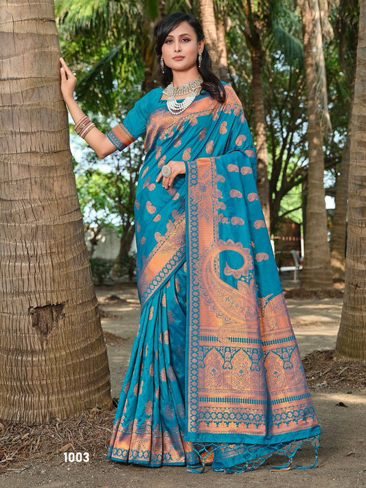 1003 Kalyani Vol 1 Bunawat Sarees