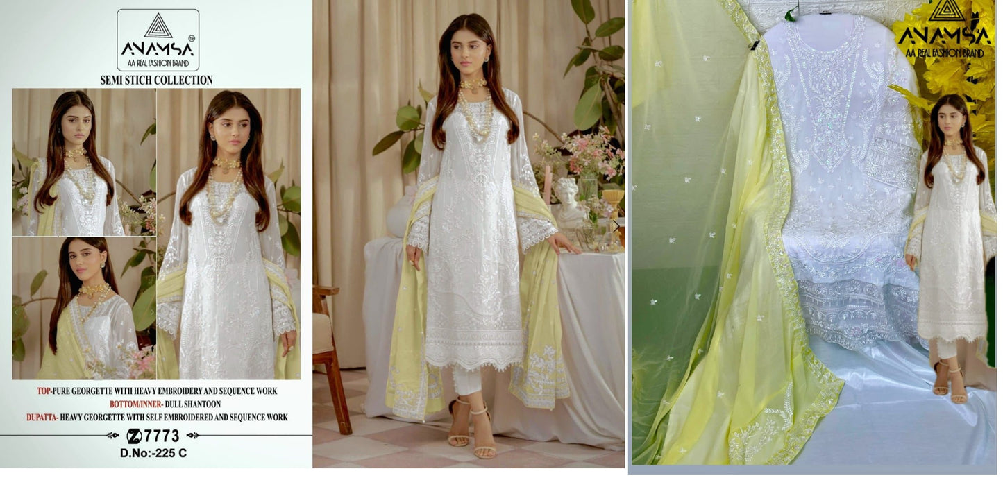225C Anamsa Pakistani Salwar Suits