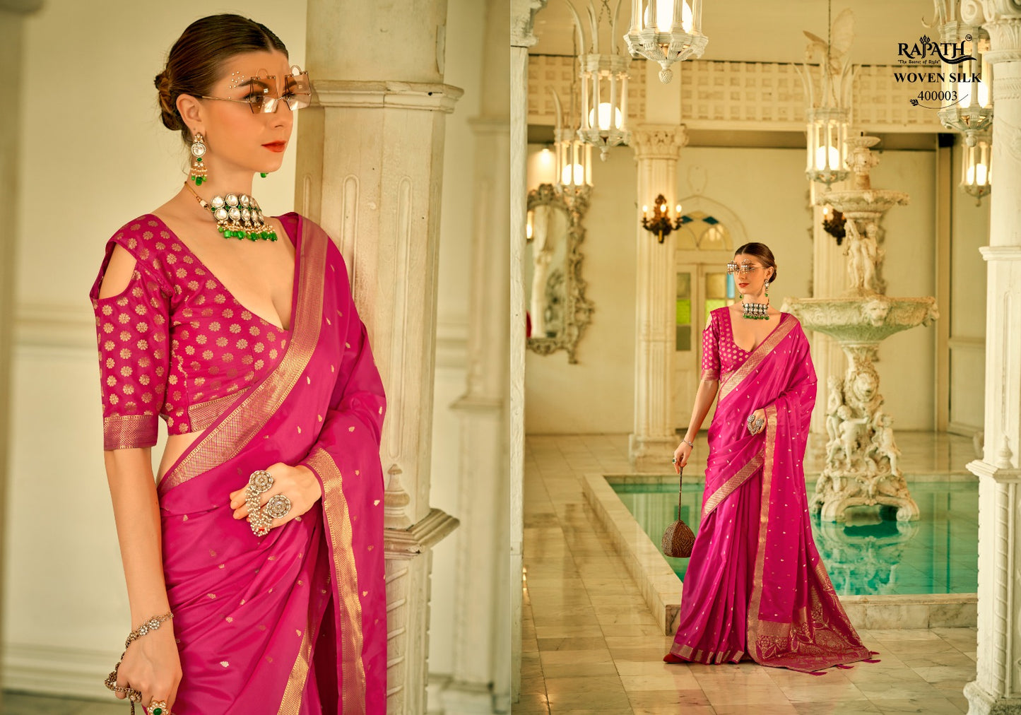 400003 Harmony Rajpath Sarees