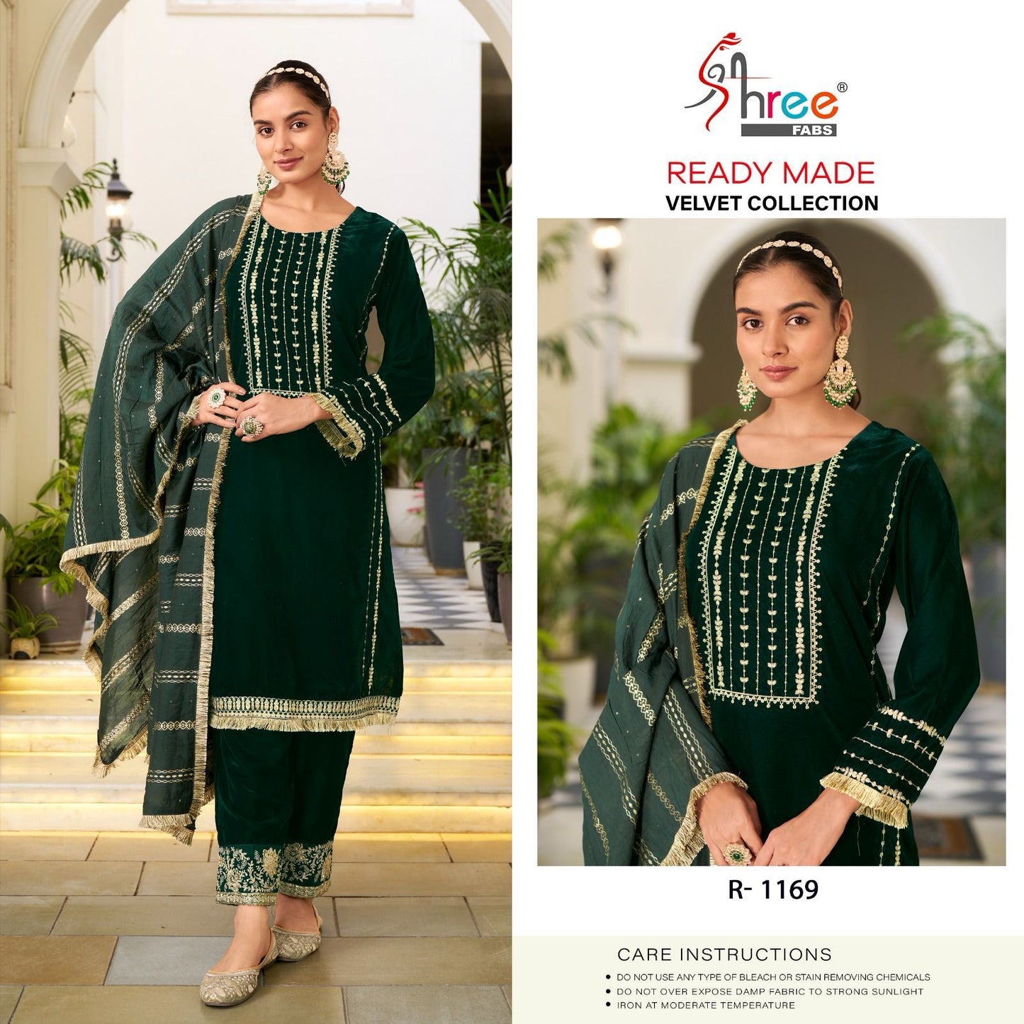 R-1169 Shree Fabs Pakistani Readymade Suits