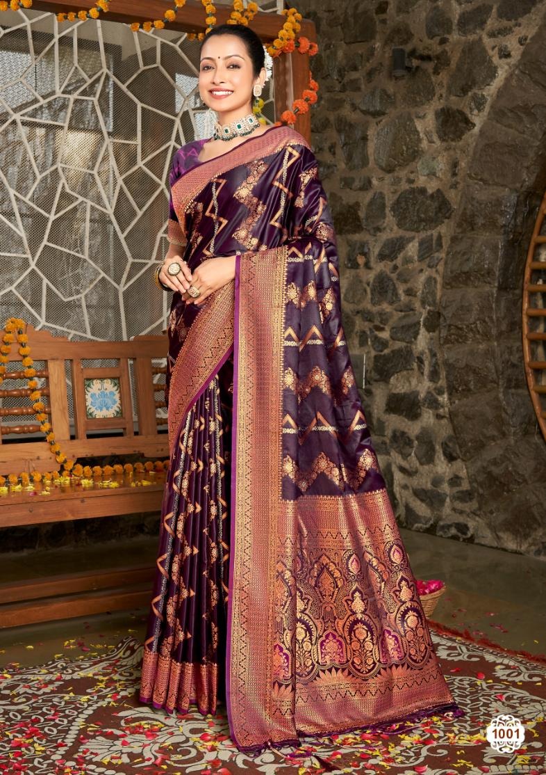 1001 Pavitra Satan Bunawat Sarees