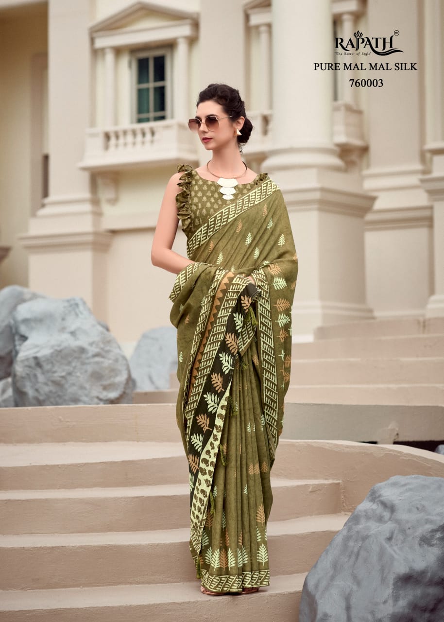 760003 Resham Rajpath Sarees