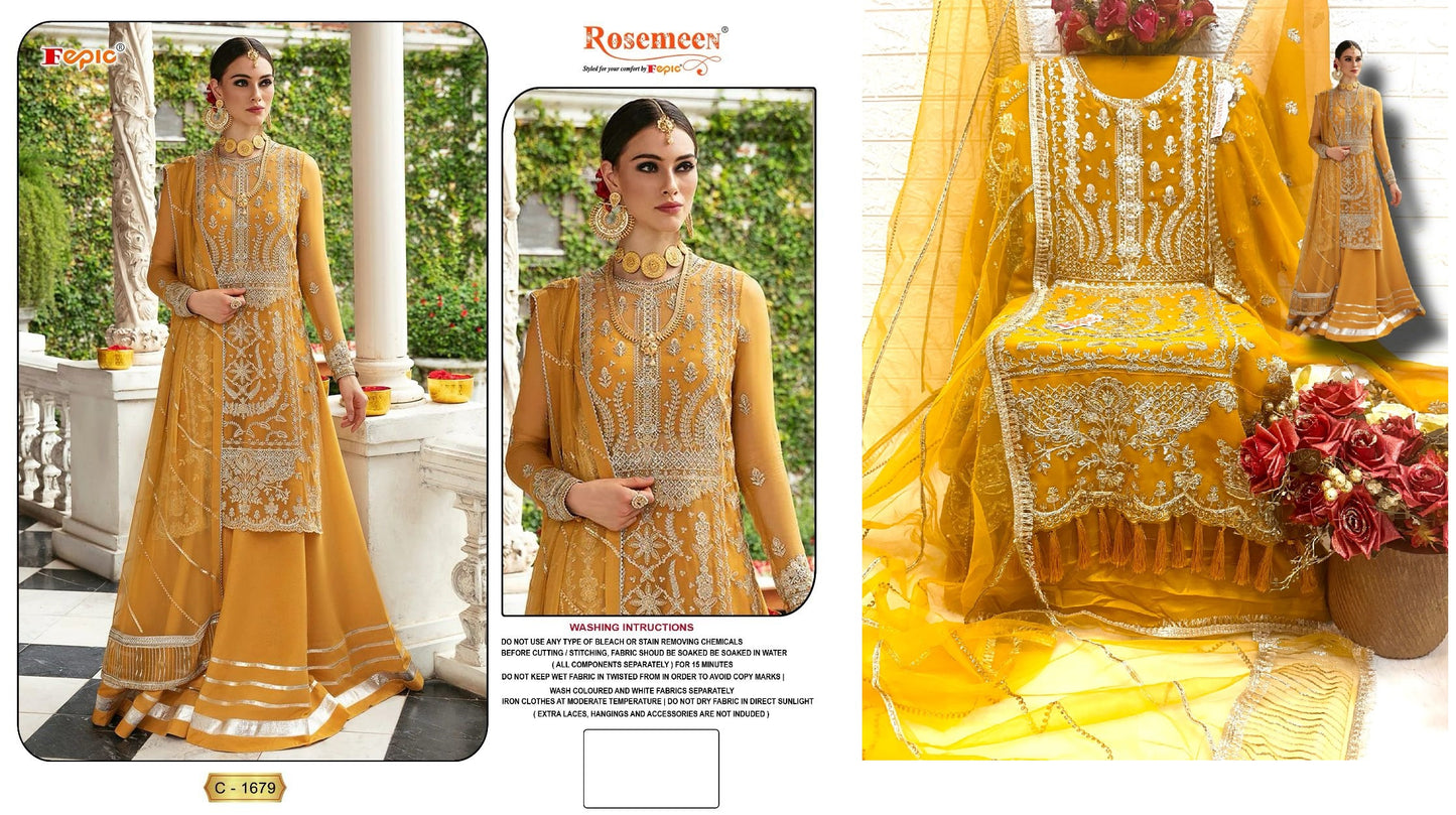 C-1679 Fepic Pakistani Salwar Suits