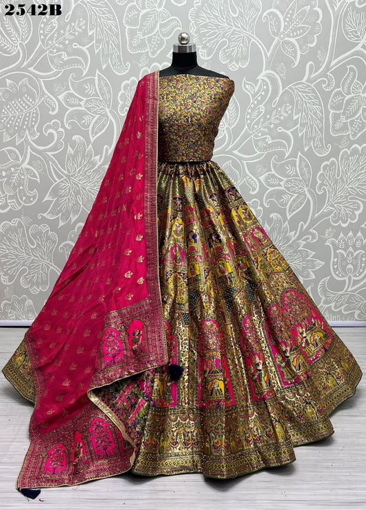 2542B Anjani Art Lehenga Choli