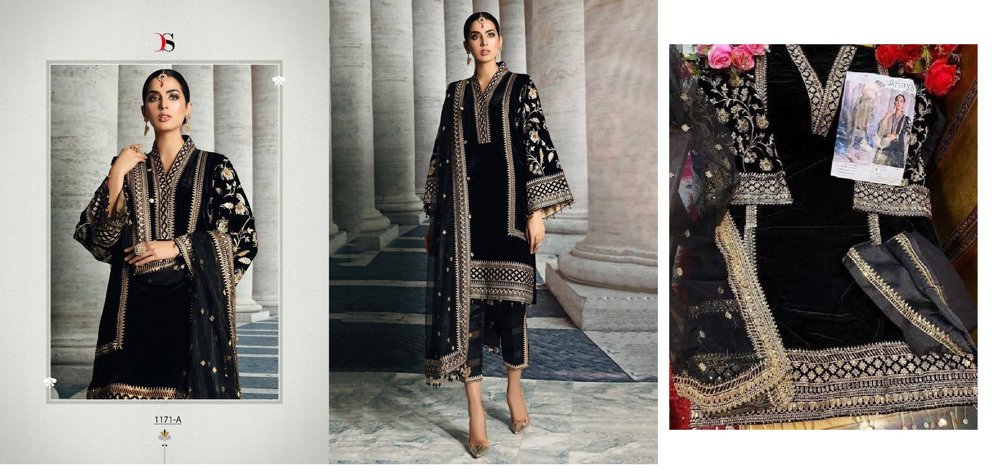 1171-A Deepsy Pakistani Salwar Suits