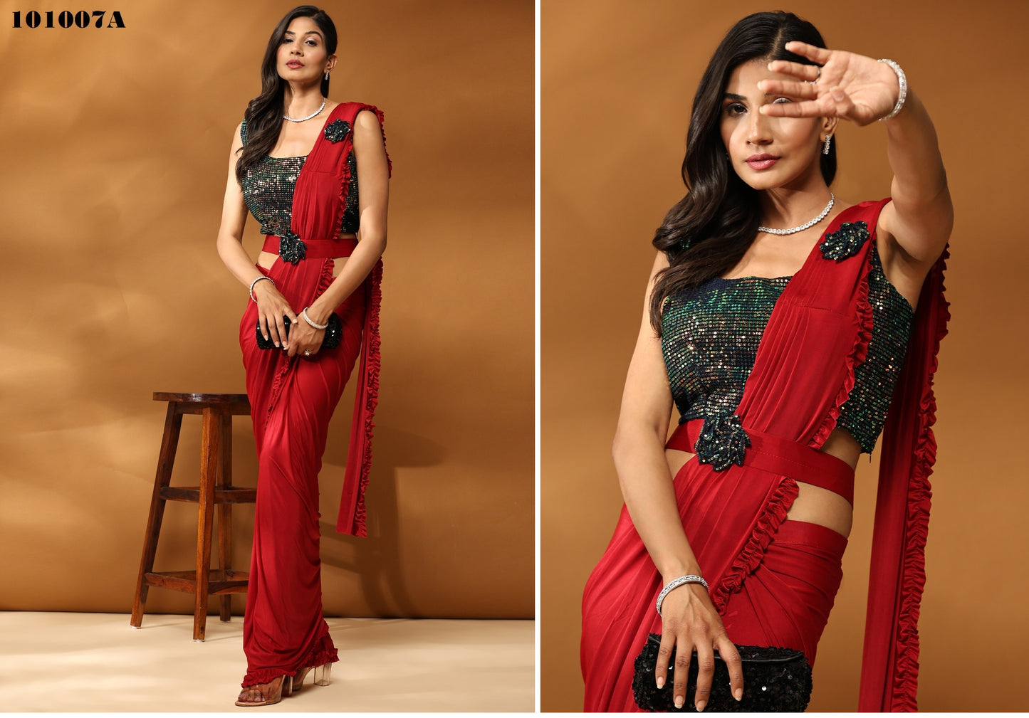 101007-A Amoha Ready To Wear Saree