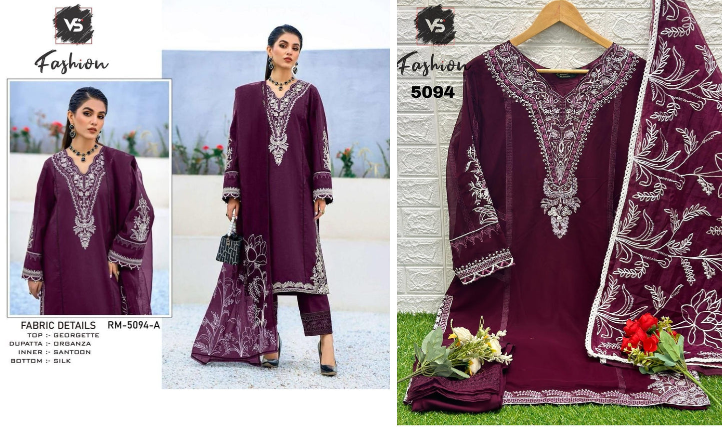 5094-A Vs Fashion Pakistani Readymade Suits