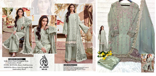 Ma-68 Pista Al Qasr Pakistani Readymade Suits