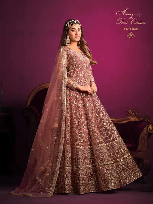5301 Twisha Aanaya Vol 153 Dani Creation Unstitched Suits