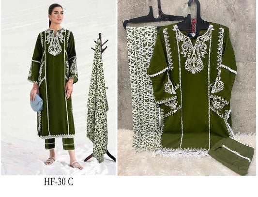 30C Hoor Tex Pakistani Readymade Suits