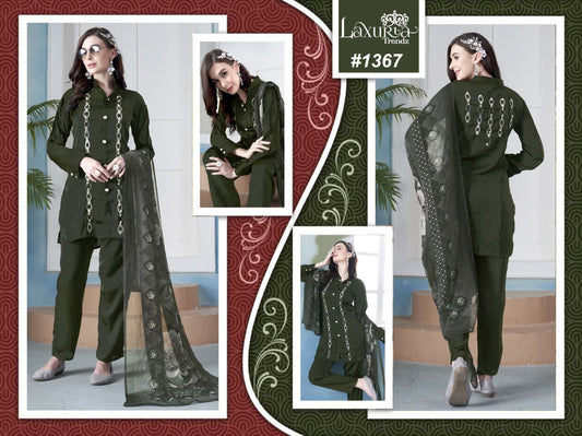 1367 Laxuria Trendz Pakistani Readymade Suits