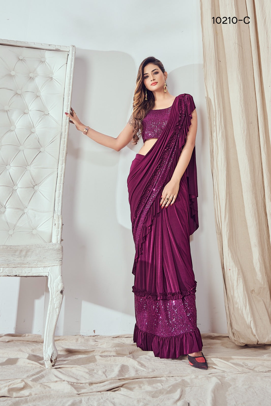 10210C Amoha Ready To Wear Saree