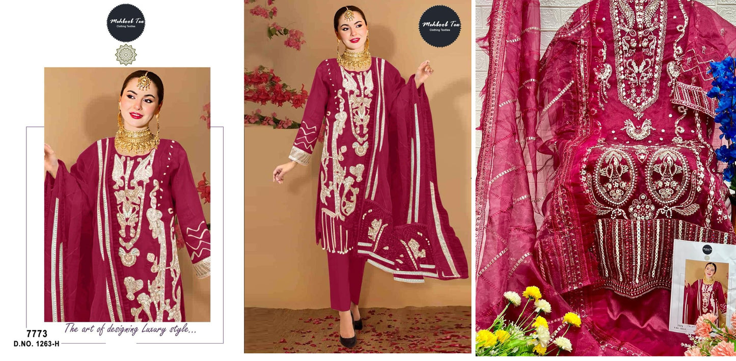 1263H Mehboob Tex Pakistani Salwar Suits