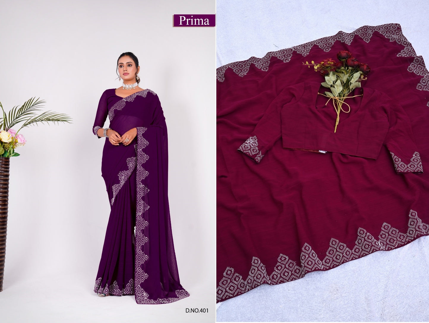 401 Prima Sarees