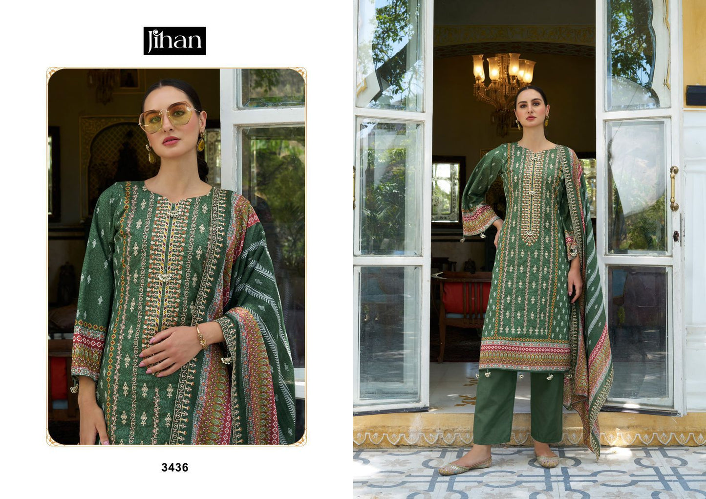 3436 Bin Saeed Vol 11 Jihan Pakistani Salwar Suits