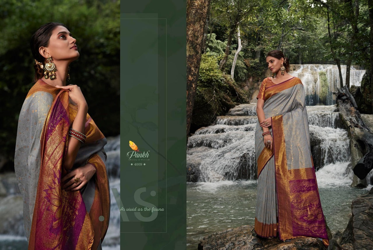 4009 Parampara Vol 4 Pankh Sarees