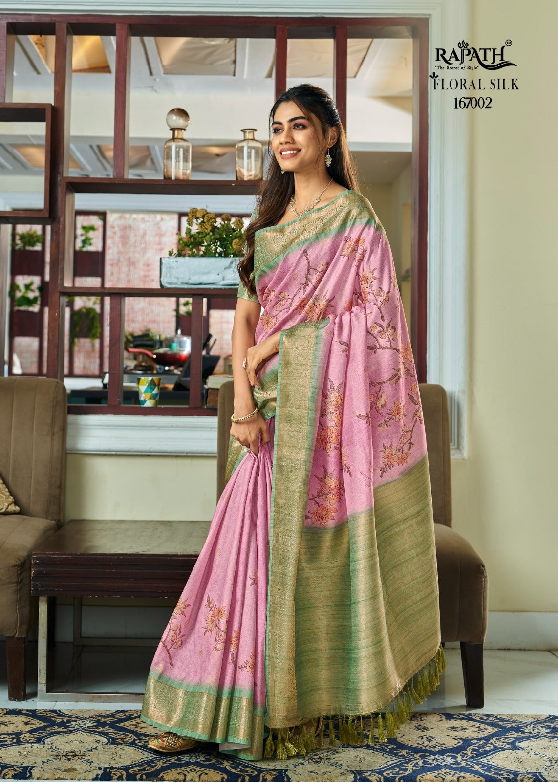 167002 Surmai Rajpath Sarees
