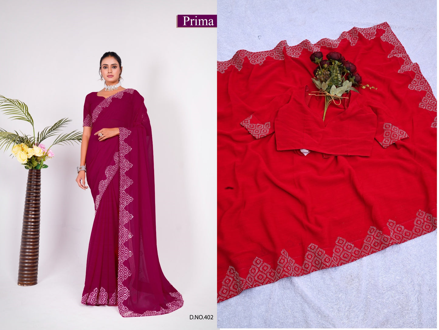 402 Prima Sarees