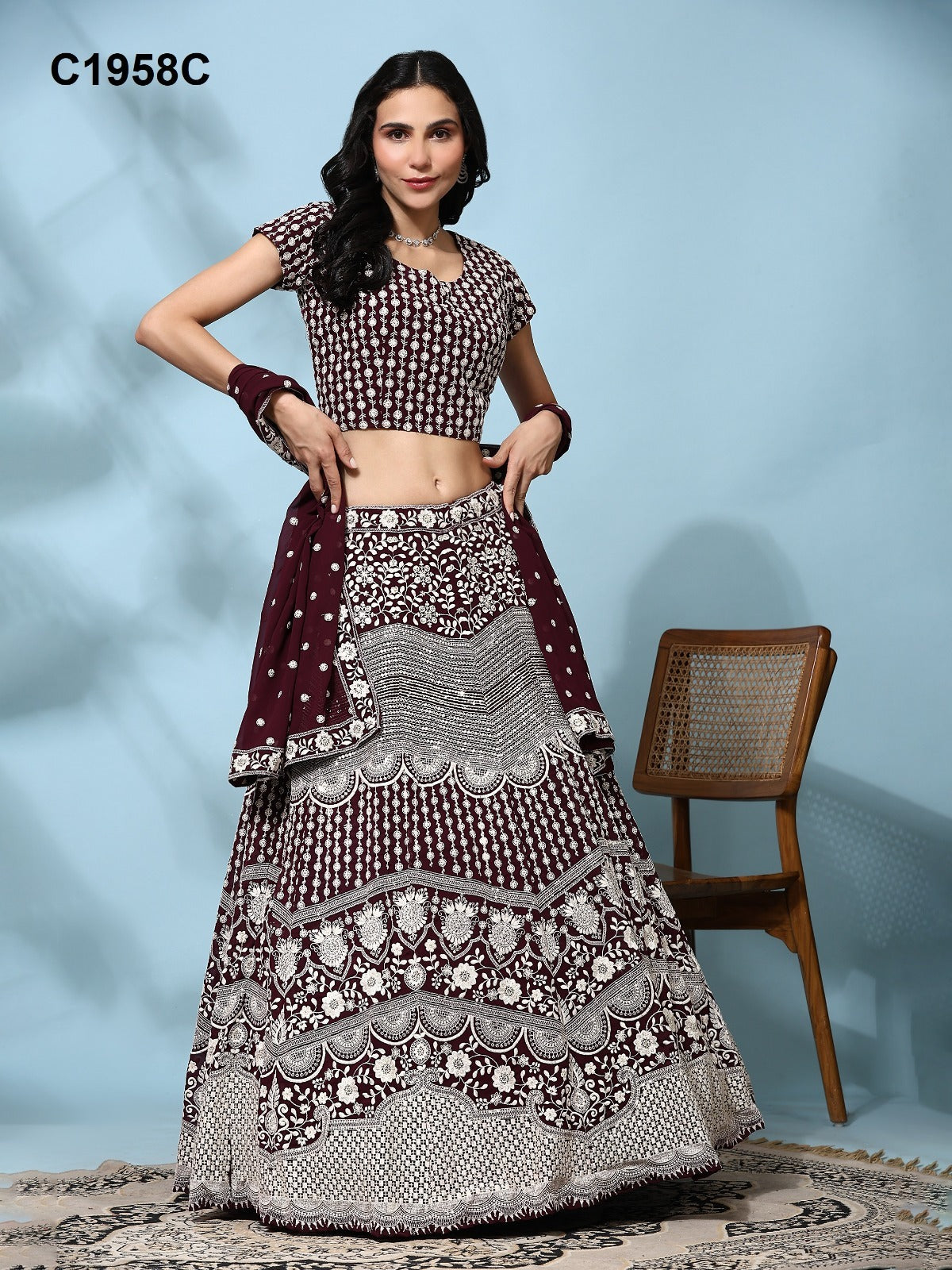 1958C Amoha Readymade Lehenga Choli