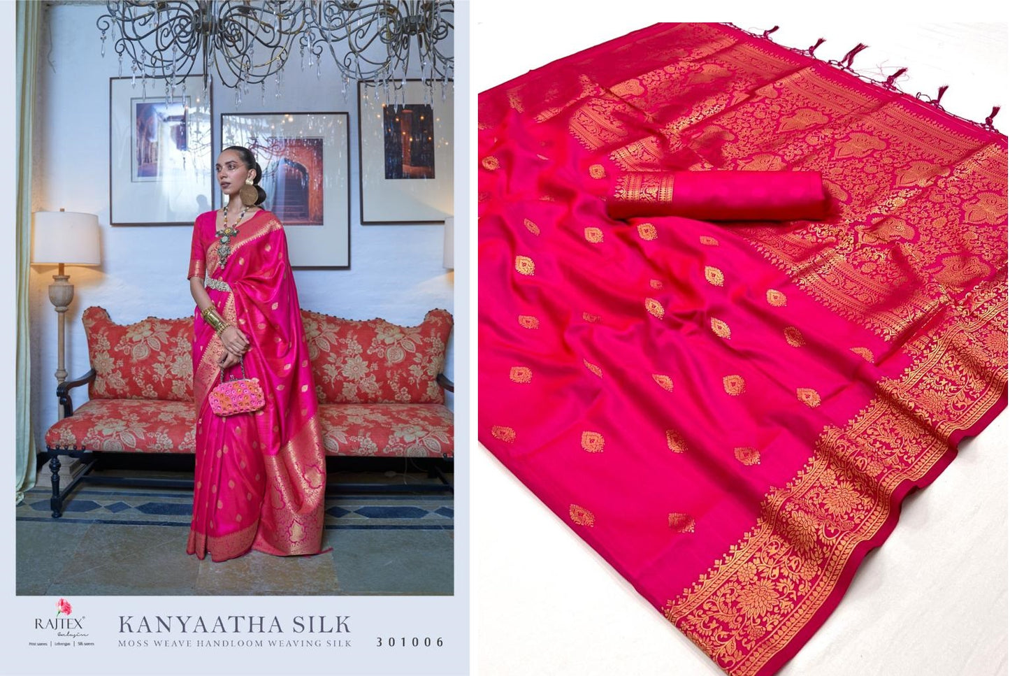 301006 Kanyaatha Silk Rajtex Sarees
