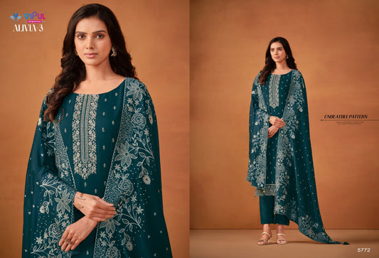 5772 Alivia Vol 3 Vipul Unstitched Suits