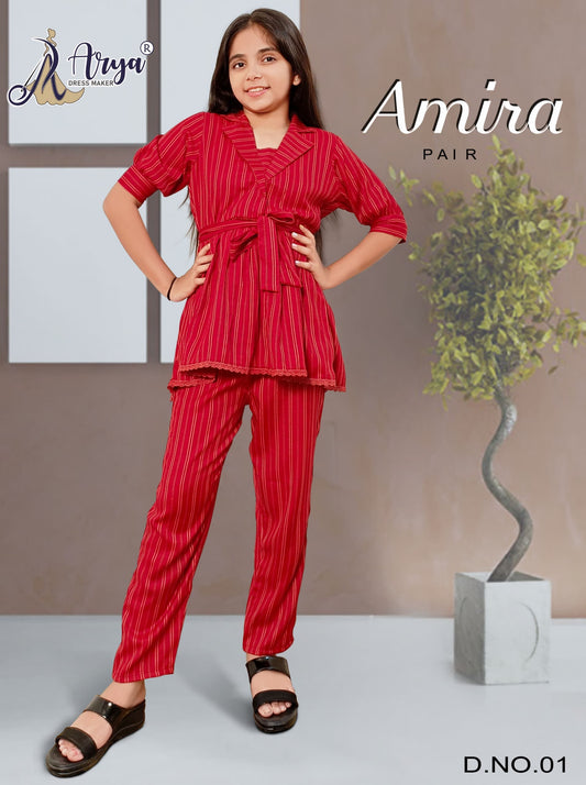Amira 01 Adm Girls Co-Ord Set
