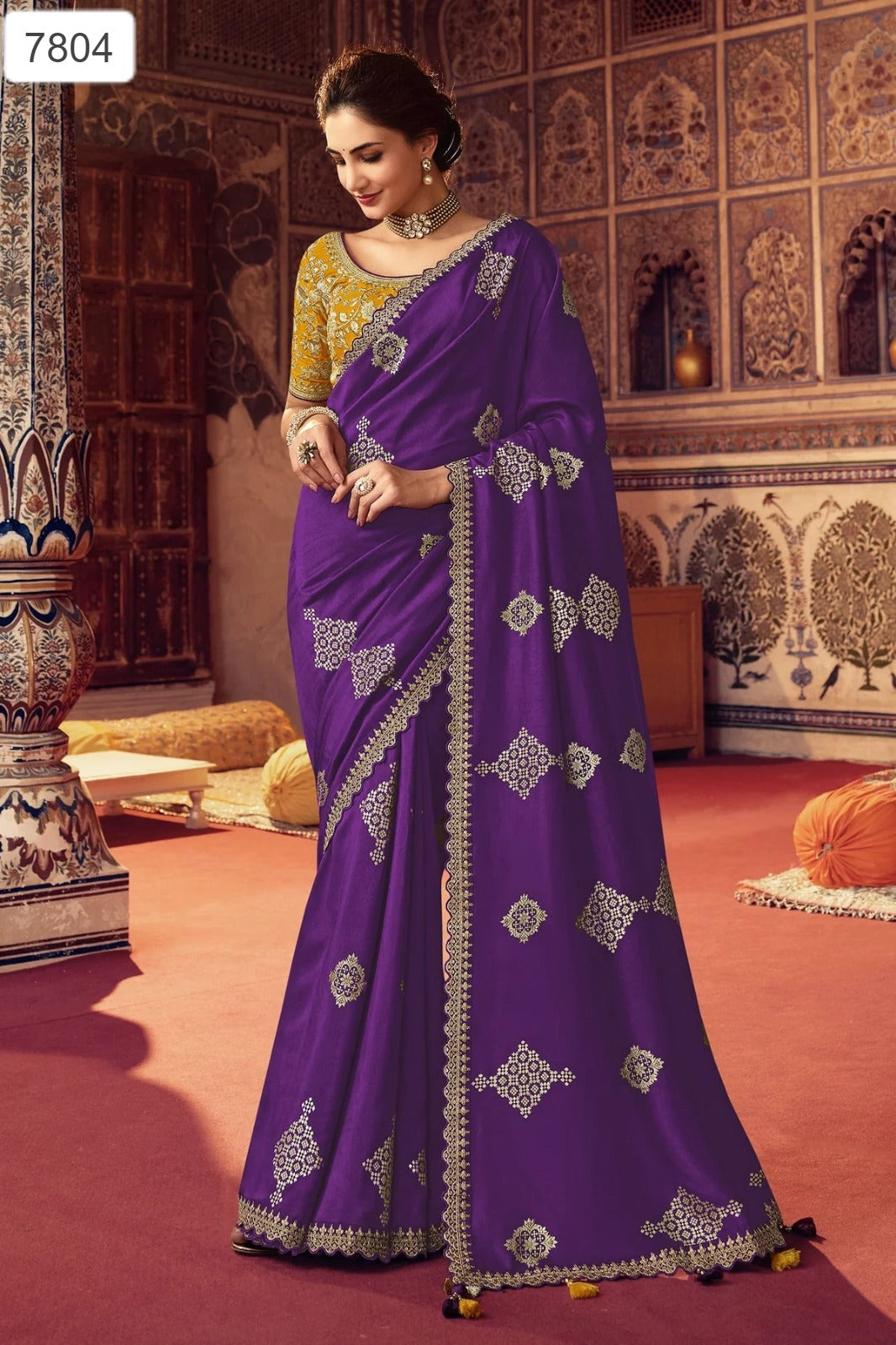 7804 Olivia Sulakshmi Prints Sarees
