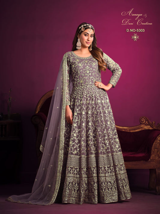 5303 Twisha Aanaya Vol 153 Dani Creation Unstitched Suits