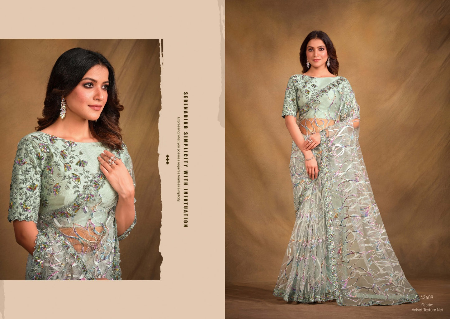 43609 Mahitha Mahotsav Sarees