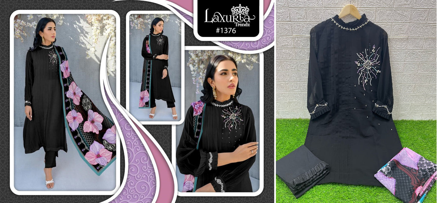 1376 Laxuria Trendz Pakistani Readymade Suits
